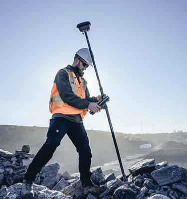 Récepteur GNSS RTK de la suite Trimble