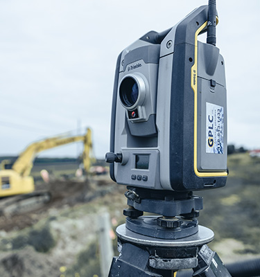 Station totale robotisée de la suite Trimble